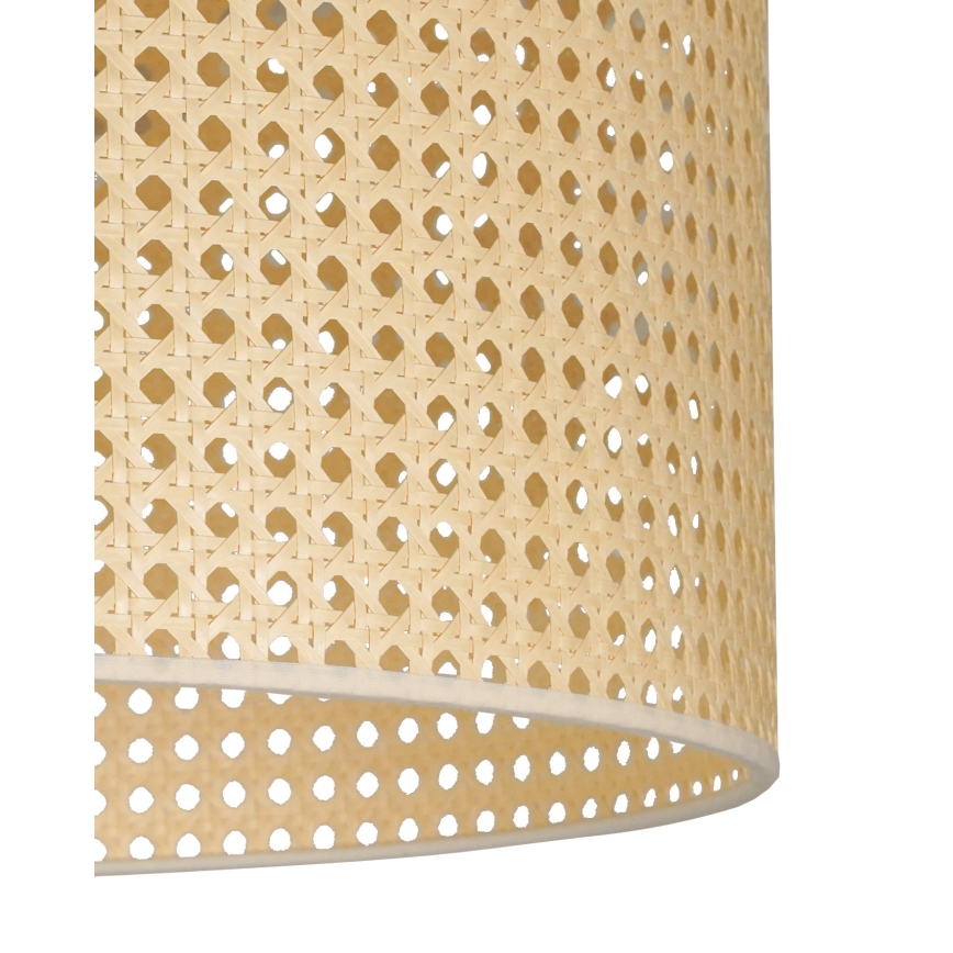 Duolla - Pinnale kinnitatav lühter ROLLER RATTAN 1xE27/15W/230V d. 45 cm beež