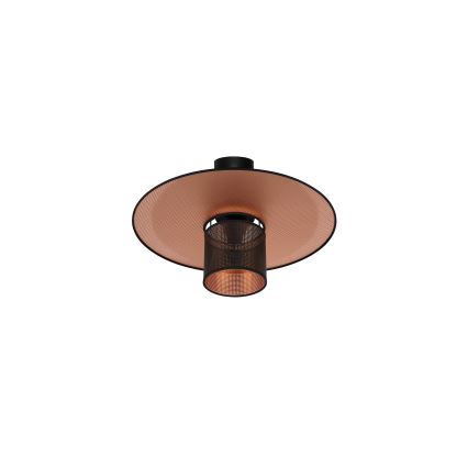 Duolla - Pinnale kinnitatav lühter TOKYO SHINY 1xE27/15W/230V d. 50 cm must/vask