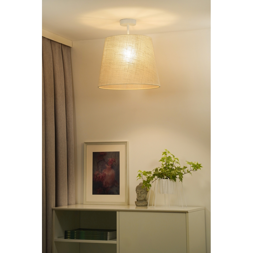 Duolla - Pinnale kinnitatav lühter YUTE 1xE27/15W/230V d. 38 cm hall