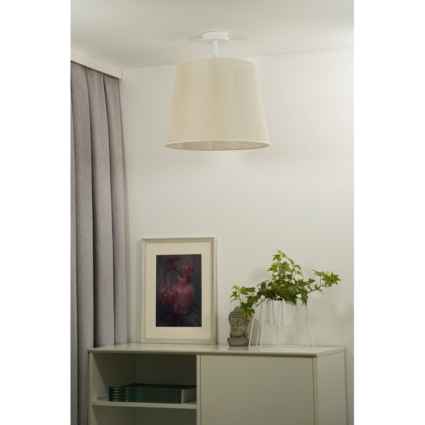 Duolla - Pinnale kinnitatav lühter YUTE 1xE27/15W/230V d. 38 cm hall