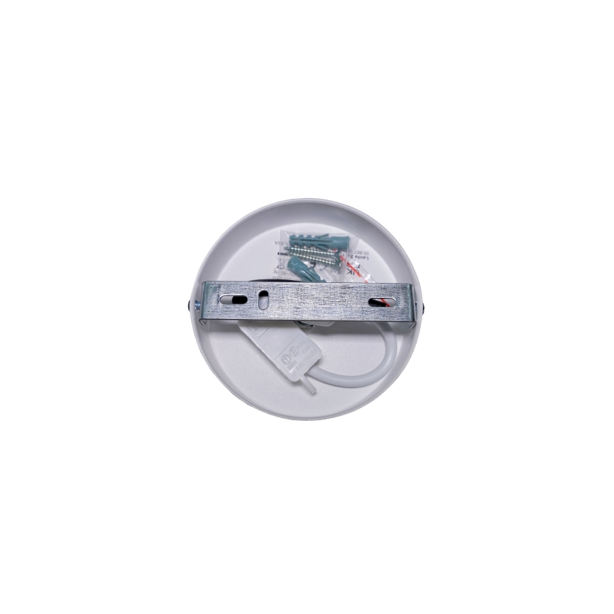 Duolla - Pinnale kinnitatav lühter YUTE TRIO 1xE27/15W/230V d. 45 cm pruun/hall/beež