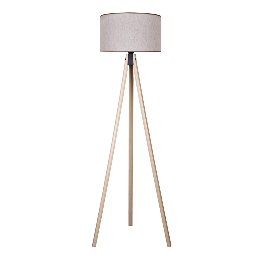 Duolla - Põrandalamp 1xE27/60W/230V d. 44 cm beež