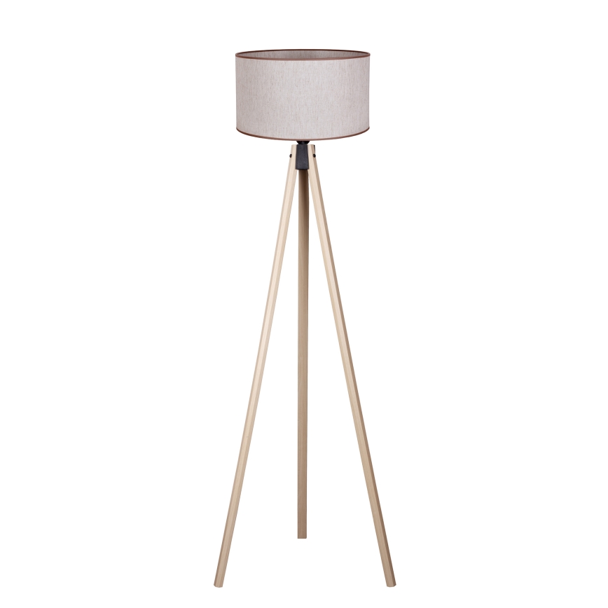 Duolla - Põrandalamp 1xE27/60W/230V d. 44 cm beež