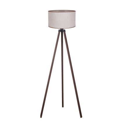 Duolla - Põrandalamp 1xE27/60W/230V d. 44 cm beež/pruun