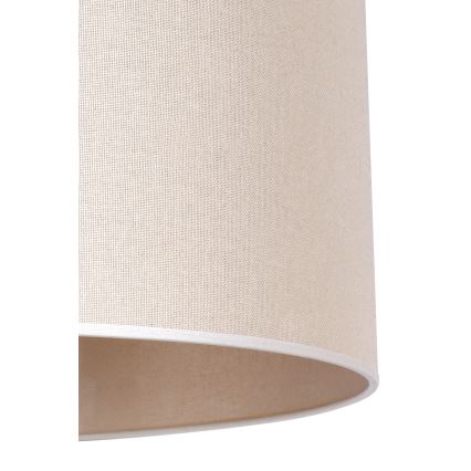 Duolla - Põrandalamp 1xE27/60W/230V d. 44 cm kreemikas/pruun