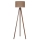 Duolla - Põrandalamp 1xE27/60W/230V d. 44 cm pruun/Must vengepuu