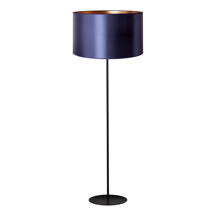 Duolla - Põrandalamp CANNES 1xE27/15W/230V d. 45 cm lilla/vask/must