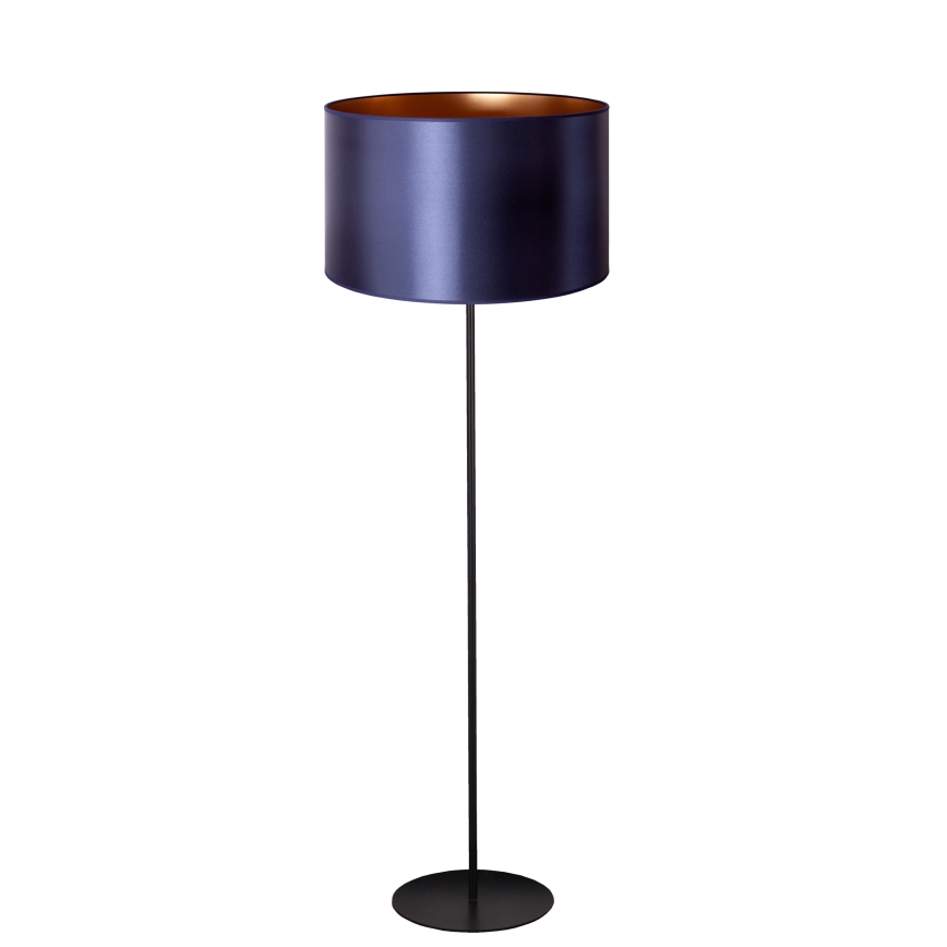 Duolla - Põrandalamp CANNES 1xE27/15W/230V d. 45 cm lilla/vask/must