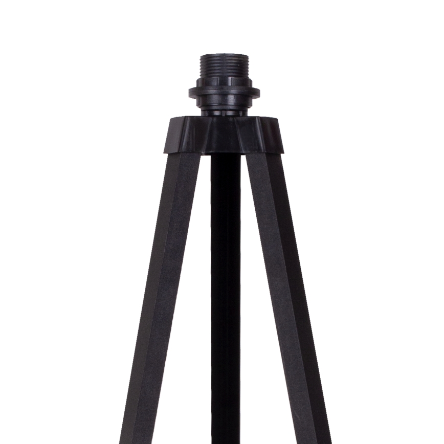 Duolla - Põrandalamp DUO 1xE27/60W/230V d. 44 cm roheline/Must vengepuu