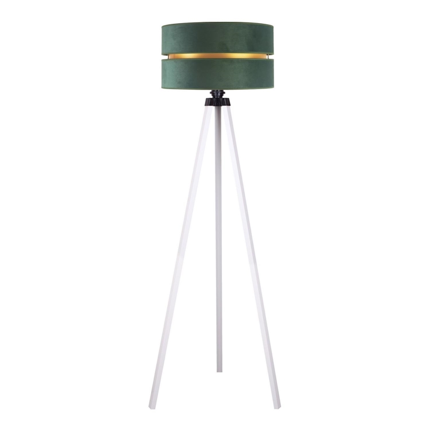 Duolla - Põrandalamp DUO 1xE27/60W/230V d. 44 cm roheline/valge