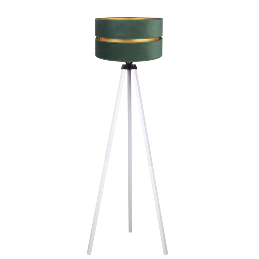 Duolla - Põrandalamp DUO 1xE27/60W/230V d. 44 cm roheline/valge