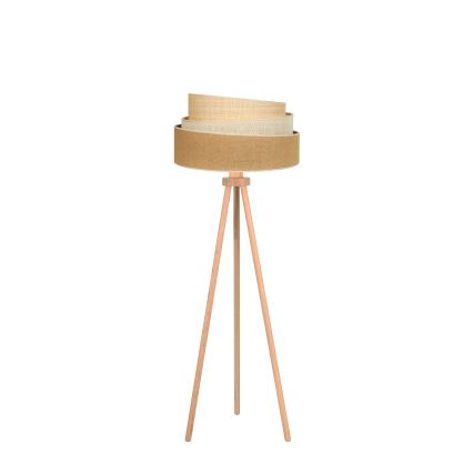 Duolla - Põrandalamp YUTE TRIO 1xE27/15W/230V d. 45 cm pruun/hall/beež