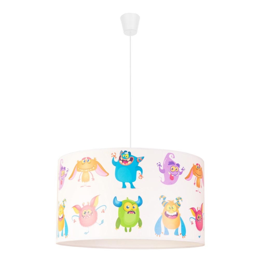 Duolla - Ripplühter lastetuppa PRINT M 1xE27/40W/230V d. 35 cm trollid