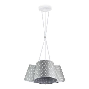 Duolla - Ripplühter ROSSA 3xE27/40W/230V d. 40 cm