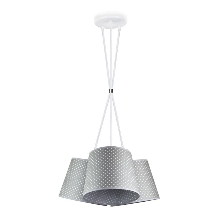 Duolla - Ripplühter ROSSA 3xE27/40W/230V d. 40 cm