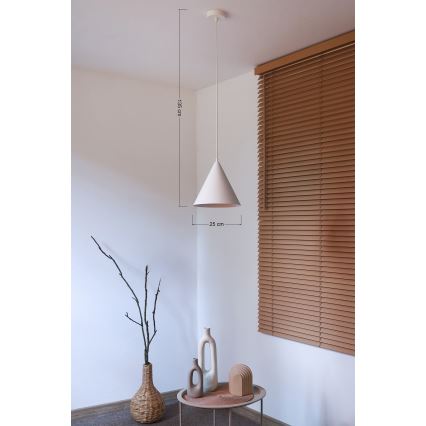 Duolla - Rippvalgusti kaabliga IRONLINE 1xG9/3W/230V, läbimõõt 25 cm, valge