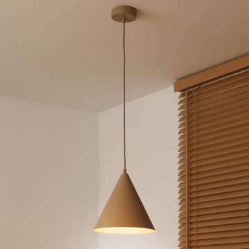 Duolla - rippvalgusti kaablil IRONLINE 1xG9/3W/230V Ø 25 cm beež