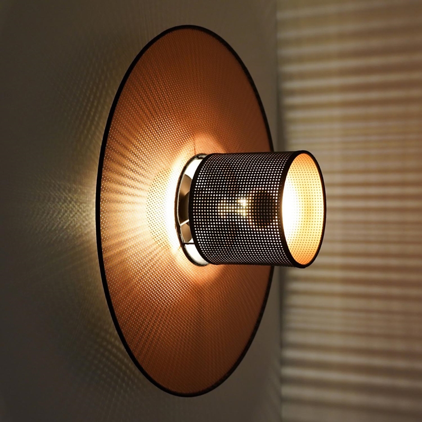 Duolla - Seinavalgusti TOKYO SHINY 1xE27/15W/230V d. 50 cm vask/must