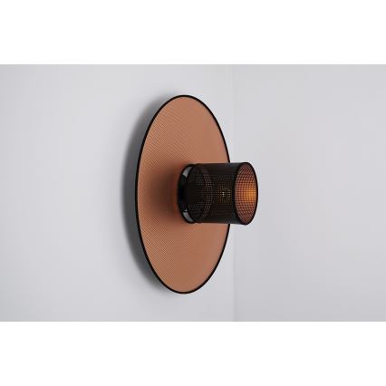 Duolla - Seinavalgusti TOKYO SHINY 1xE27/15W/230V d. 50 cm vask/must