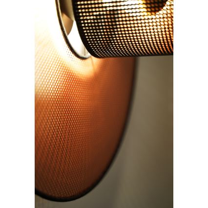 Duolla - Seinavalgusti TOKYO SHINY 1xE27/15W/230V d. 50 cm vask/must