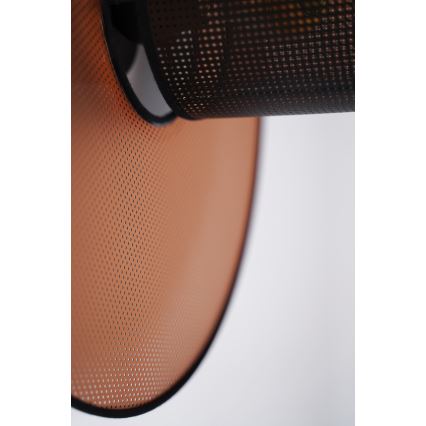 Duolla - Seinavalgusti TOKYO SHINY 1xE27/15W/230V d. 50 cm vask/must