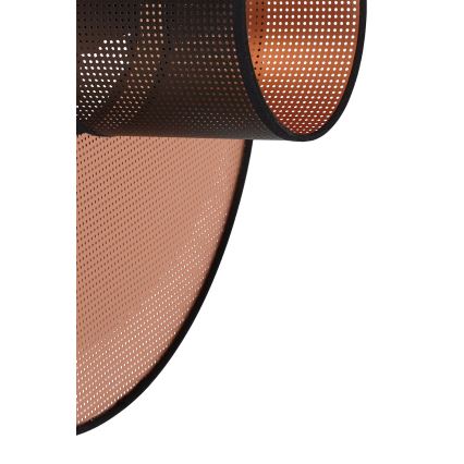 Duolla - Seinavalgusti TOKYO SHINY 1xE27/15W/230V d. 50 cm vask/must