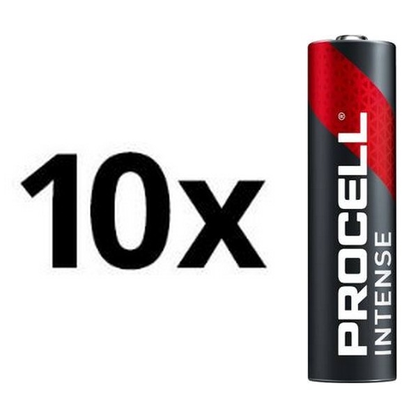 Duracell - 10 tk Alkaline patarei Procell Intense LR03/AAA 1,5V 1465 mAh