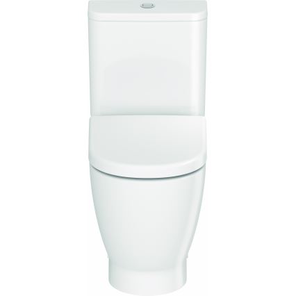 Duravit 20600900002 - WC-kombipott D-CODE, keraamiline, läikiv valge