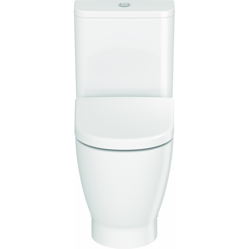 Duravit 20600900002 - WC-kombipott D-CODE, keraamiline, läikiv valge