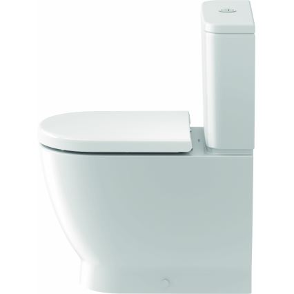 Duravit 20600900002 - WC-kombipott D-CODE, keraamiline, läikiv valge