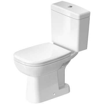 Duravit 21110100002 - D-CODE WC-komplekt keraamika/läikiv valge