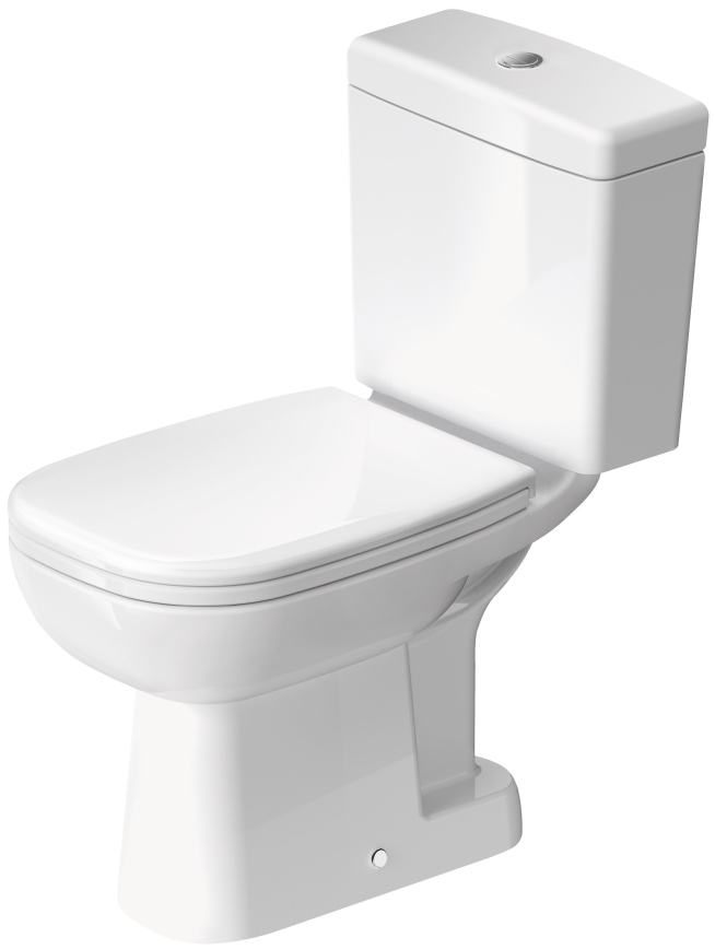 Duravit 21110100002 - D-CODE WC-komplekt keraamika/läikiv valge