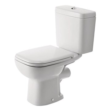 Duravit 21110900002 - WC-komplekt D-CODE, keraamika, läikiv valge