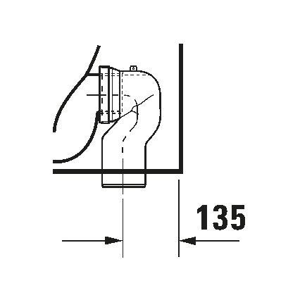 Duravit 21150900002 - Põrandale paigaldatav WC D-CODE keraamika/läikiv valge