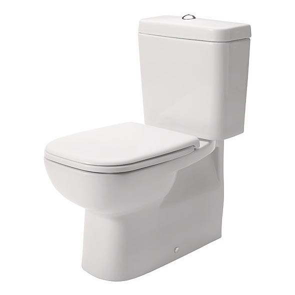 Duravit 21180900002 - D-CODE WC-komplekt, keraamiline/läikivvalge