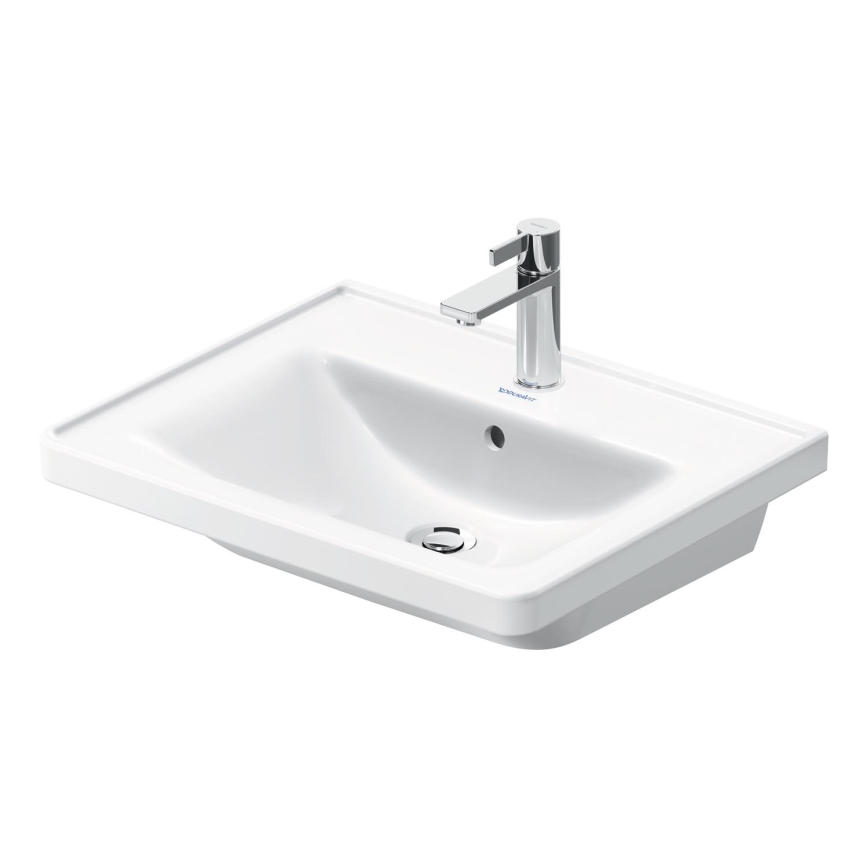 Duravit 2367600000 - Seinale paigaldatav valamu D-NEO 60x48 cm keraamika/läikiv valge