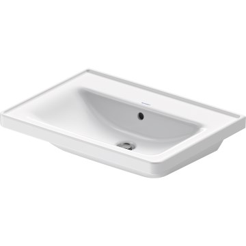 Duravit 2367650060 - Seinale kinnitatav valamu D-NEO 65x48 cm keraamika/läikiv valge