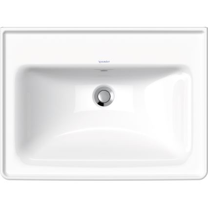 Duravit 2367650060 - Seinale kinnitatav valamu D-NEO 65x48 cm keraamika/läikiv valge
