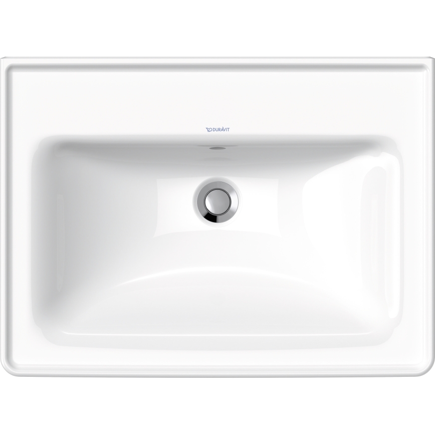 Duravit 2367650060 - Seinale kinnitatav valamu D-NEO 65x48 cm keraamika/läikiv valge