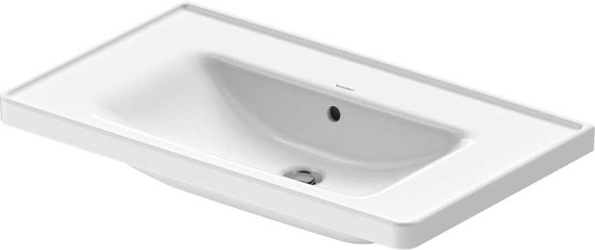 Duravit 2367800060 - seinale kinnitatav valamu D-NEO 80x48 cm keraamika/läikiv valge