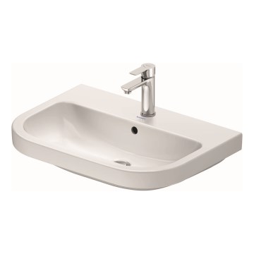 Duravit 23986500002 - Seinale paigaldatav valamu D-CODE 65x46 cm keraamika/läikiv valge