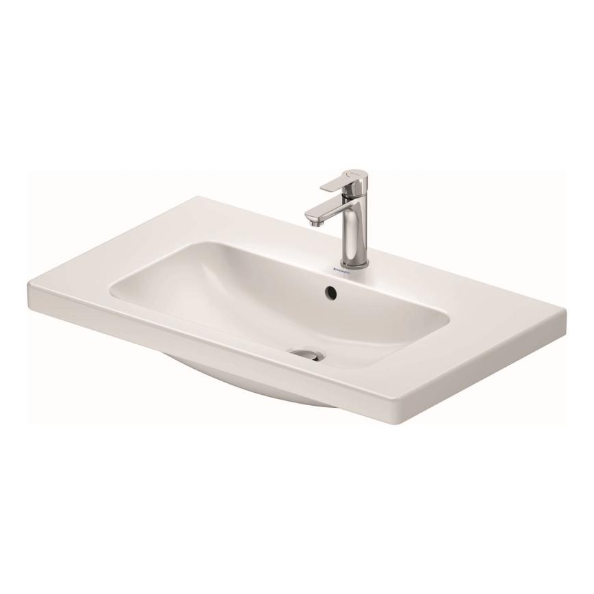 Duravit 23998000002 - Seinale paigaldatav valam D-CODE 80x48 cm keraamika/läikiv valge
