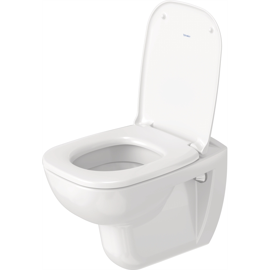 Duravit 25350900002 - Seinale kinnitatav WC D-CODE keraamiline / läikiv valge