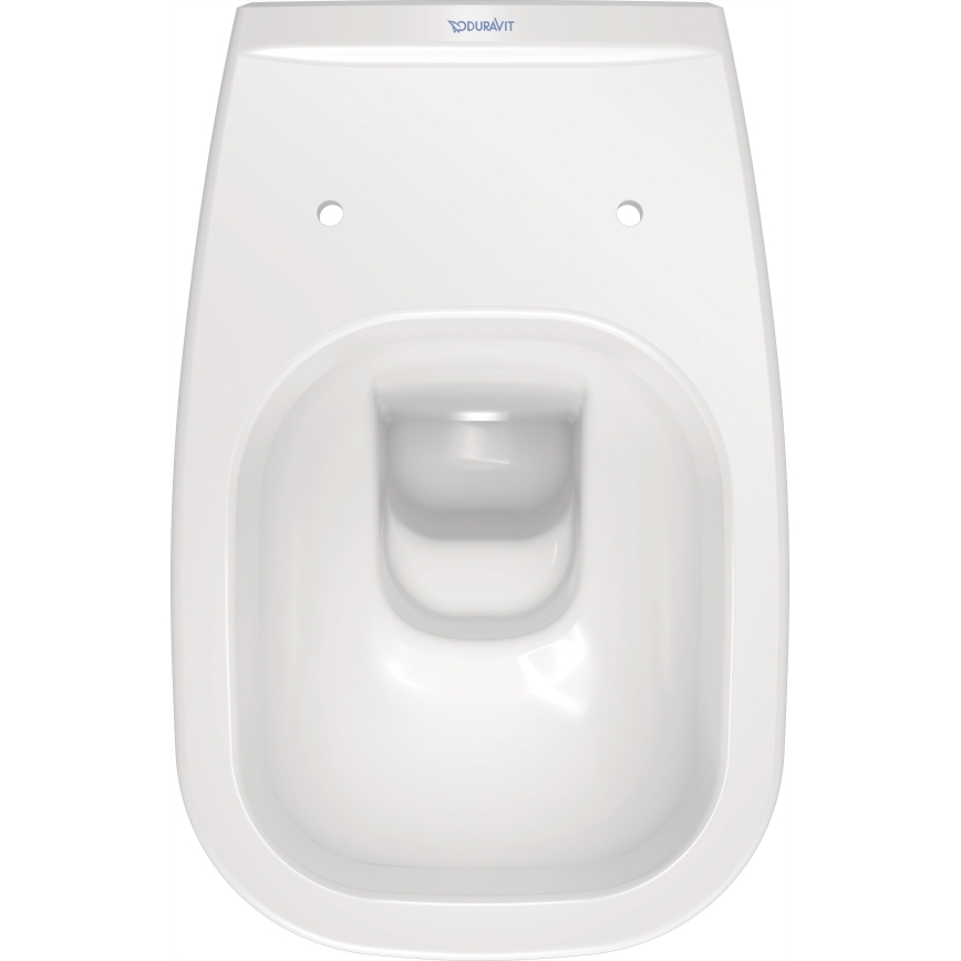 Duravit 25350900002 - Seinale paigaldatav WC D-CODE, keraamika, läikiv valge
