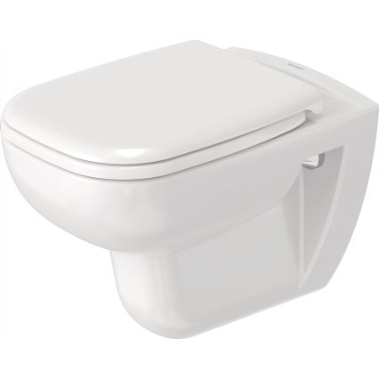 Duravit 25700920002 - Seinakinnitusega Rimless WC D-CODE keraamika/läikiv valge