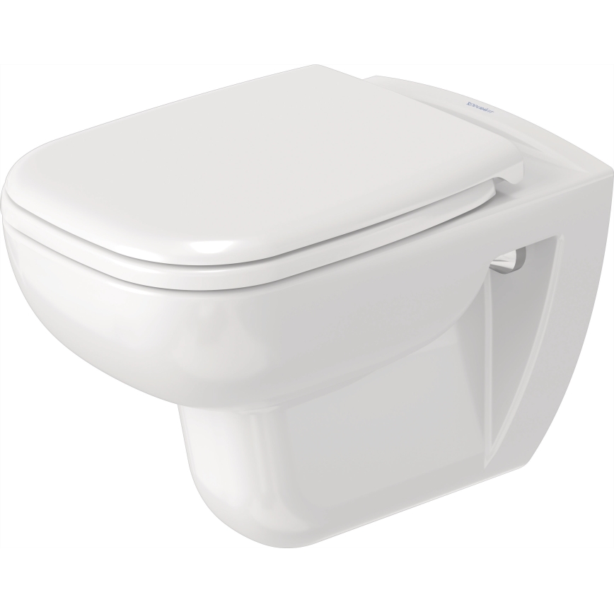 Duravit 25700920002 - Seinakinnitusega Rimless WC D-CODE keraamika/läikiv valge
