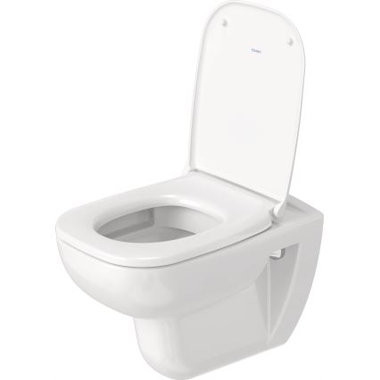Duravit 25700920002 - Seinakinnitusega Rimless WC D-CODE keraamika/läikiv valge