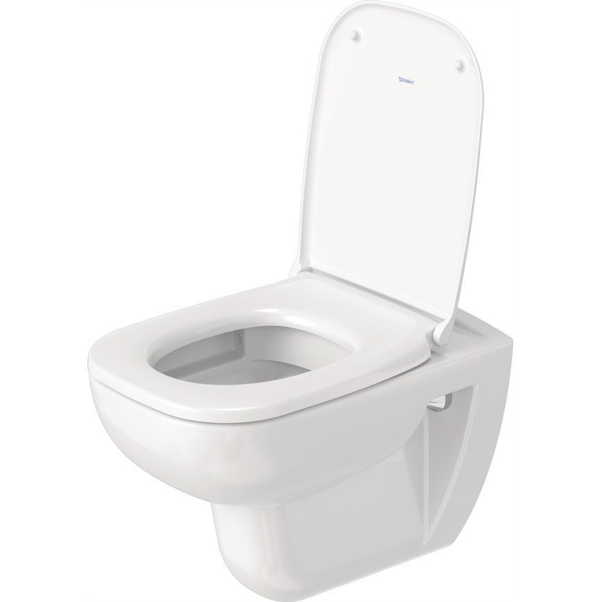 Duravit 25700920002 - Seinakinnitusega Rimless WC D-CODE keraamika/läikiv valge