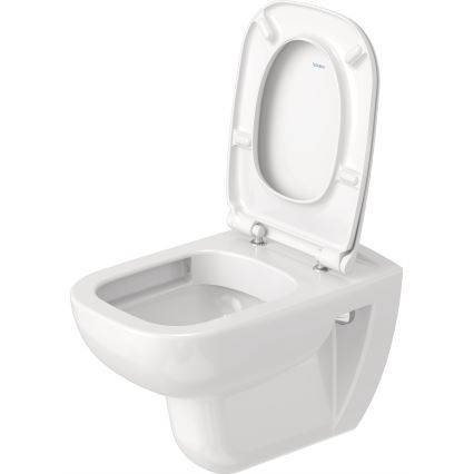 Duravit 25700920002 - Seinakinnitusega Rimless WC D-CODE keraamika/läikiv valge