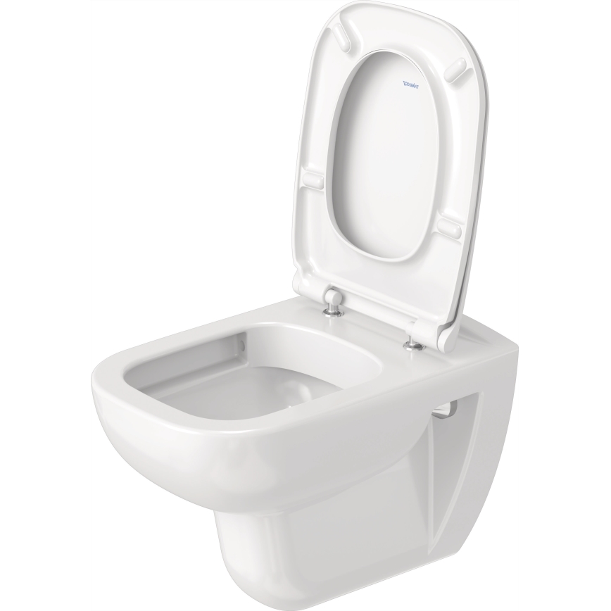 Duravit 25700920002 - Seinakinnitusega Rimless WC D-CODE keraamika/läikiv valge